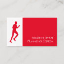 Recherche de running cartes visite Sportif