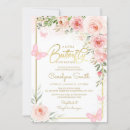 Search for little butterfly baby shower invitations Gold glitter