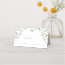 Search for sage place cards Toile de jouy