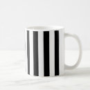 Search for black and white striped mugs Decorative