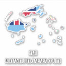 Recherche de drapeau fidji autocollants Drapeaux du monde