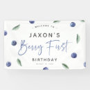 Search for berry first birthday party signs Modern