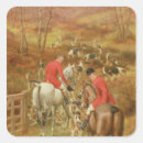 Search for hunting scene stickers Horse