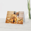 Search for illuminated christmas cards Selective focus