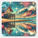 Search for beach cabins stickers Ocean