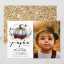 Search for gold pumpkin invitations Floral