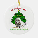 Search for lhasa apso ornaments Xmas