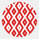 Search for red diamonds stickers Pattern