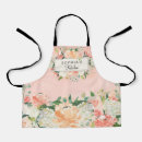 Search for peach aprons Kitchen