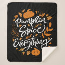 Search for pumpkin spice blankets Harvest