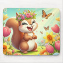 Recherche de soleil heureux tapis souris Printemps
