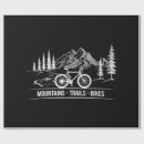 Search for mountain biking wrapping paper Rider