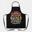 Search for funny retirement aprons Vintage