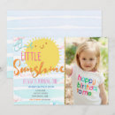 Search for you are my sunshine birthday invitations Summer birthday party