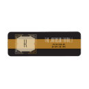 Search for gatsby return address labels Black