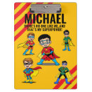 Search for superhero clipboards Cartoon