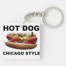 Search for hot dog keychains Mustard