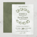 Search for olive leaves invitation wedding invitations Elegant script calligraphy