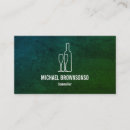 Recherche de sommelier cartes visite Barman