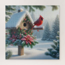 Search for cardinal bird puzzles Birdhouse