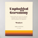 Search for unplugged wedding posters Typography