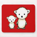 Search for cute bear mousepads Polar
