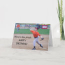 Recherche de joueur de baseball vœux cartes Fils