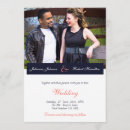 Search for navy blue peach wedding invitations Chic