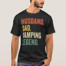 Recherche de husband hommes tshirts Camping