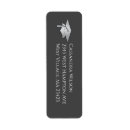 Search for silver confetti return address labels Cute