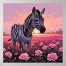 Search for pink zebra print posters Jungle