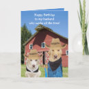 Search for funny husband birthday cards Dog