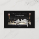 Search for tunes business cards Piano
