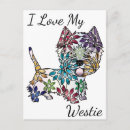 Recherche de westie cartes postales Illustration