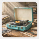 Search for record player stickers Turntable
