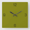 Search for olive green clocks Modern