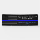 Search for thin blue line banners Officer