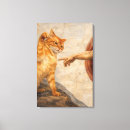 Search for funny cat canvas prints Kitty