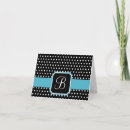 Search for polka dot monogram cards Initial