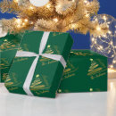 Search for emerald green and gold wrapping paper Jewel tone