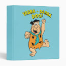 Search for kids cartoon show binders Fred flintstone