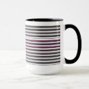 Recherche de motifs rayés tasses Moderne