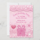 Search for hearts birthday invitations Pink