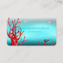 Search for underwater business cards Coral