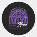 Search for pancreatic cancer awareness stickers Mom