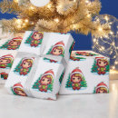 Search for magical christmas wrapping paper Green
