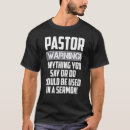Recherche de religieux drôle tshirts Pasteur