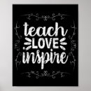 Search for teaching shirts posters Teacher appreciation