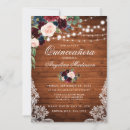 Search for rustic quinceanera invitations String lights