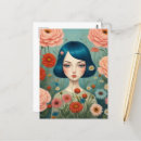 Recherche de cheveux bleus cartes postales Contenu générationnel